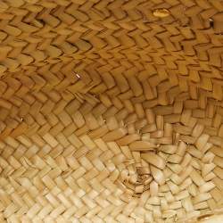 Jacquemus Cream Raffia and Leather Le Petit Panier Soleil Basket Bag
