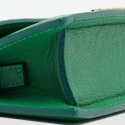 Jacquemus Green Leather Le Chiquito Mini Bag