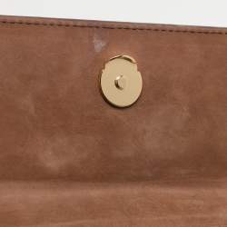 Pre Owned Jacquemus Brown Leather Le Chiquito Noeud Top Handle Bag