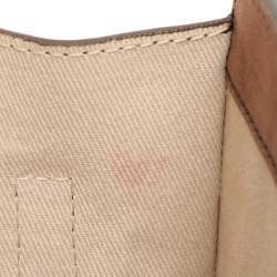 Pre Owned Jacquemus Brown Leather Le Chiquito Noeud Top Handle Bag