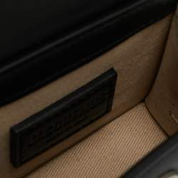 Pre Owned Jacquemus Black Leather Mini Le Chiquito Top Handle Bag