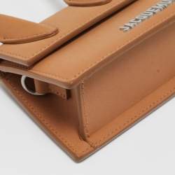 Pre Owned Jacquemus Brown Leather Le Chiquito Mini Bag