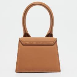 Pre Owned Jacquemus Brown Leather Le Chiquito Mini Bag