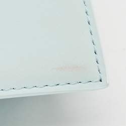 Jacquemus Light Blue Leather Mini Le Chiquito Top Handle Bag