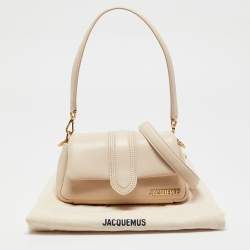 Jacquemus Beige Padded Leather Le Petit Bambimou Shoulder Bag