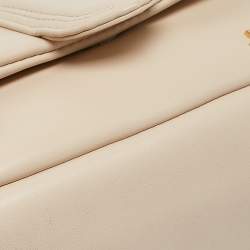 Jacquemus Beige Padded Leather Le Petit Bambimou Shoulder Bag