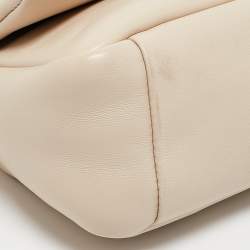 Jacquemus Beige Padded Leather Le Petit Bambimou Shoulder Bag