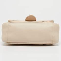 Jacquemus Beige Padded Leather Le Petit Bambimou Shoulder Bag