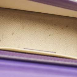 Pre Owned Jacquemus Purple Leather Grand Le Chiquito Top Handle Bag