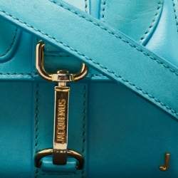 Jacquemus Light Blue Leather Mini Le Chiquito Montagne Top Handle Bag