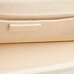 Pre Owned Jacquemus Light Beige Fabric Le Bambinou Top Handle Bag