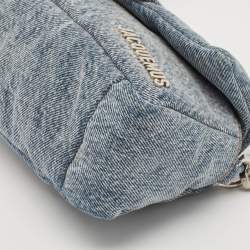 Jacquemus Blue Denim Le Petit Bambimou Shoulder Bag