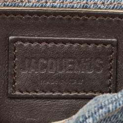 Jacquemus Blue Denim Le Petit Bambimou Shoulder Bag