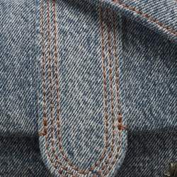 Jacquemus Blue Denim Le Petit Bambimou Shoulder Bag