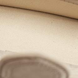 Pre Owned Jacquemus Beige Nubuck Leather Mini Le Bambino Top Handle Bag