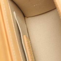 Jacquemus Light Brown Leather Le Chiquito Moyen Top Handle Bag