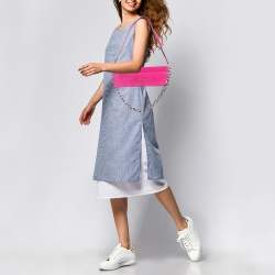 Jacquemus Pink Nubuck Leather Le Sac Ciuciu Shoulder Bag