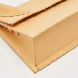 Jacquemus Tan Leather Grand Le Chiquito Top Handle Bag