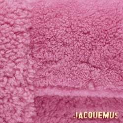 Jacquemus Pink Shearling Le Bambidou Shoulder Bag