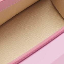 Jacquemus Pink Leather Le Chiquito Moyen Top Handle Bag