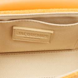 Jacquemus Orange Fabric Le Carinu Shoulder Bag