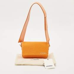 Jacquemus Orange Fabric Le Carinu Shoulder Bag