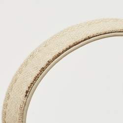 Jacquemus Beige Fabric Le Chiquito Noeud Top Handle Bag