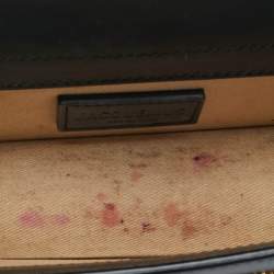 مملوكة مسبقًا Jacquemus Black Leather Mini Le Bambino Top Handle Bag.