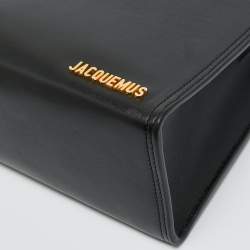مملوكة مسبقًا حقيبة كتف جاكيموس لو بامبينو 24 جلد أسود