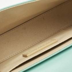 Pre Owned Jacquemus Light Green Le Carinu Shoulder Bag