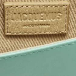 Pre Owned Jacquemus Light Green Le Carinu Shoulder Bag