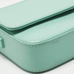 Pre Owned Jacquemus Light Green Le Carinu Shoulder Bag