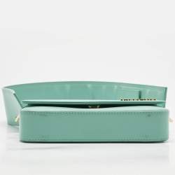 Pre Owned Jacquemus Light Green Le Carinu Shoulder Bag