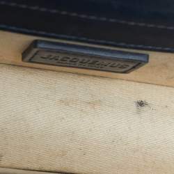 مملوكة مسبقًا Jacquemus Black Leather Le Bambino Mini Top Handle Bag