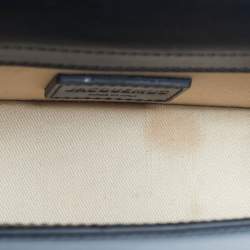 Pre Owned Jacquemus Black Leather Mini Le Bambino Top Handle Bag