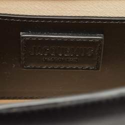 Pre Owned Jacquemus Black Leather Le Grand Bambino Top Handle Bag