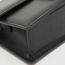 Pre Owned Jacquemus Black Leather Le Grand Bambino Top Handle Bag