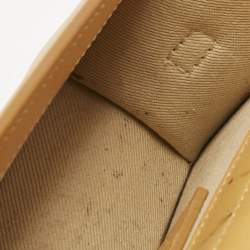 Pre Owned Jacquemus Tan Leather Mini Le Bambino Top Handle Bag