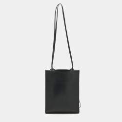 Pre Owned Jacquemus Black Leather Le A4 Tote