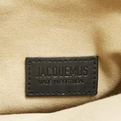 Pre Owned Jacquemus Black Leather Le A4 Tote