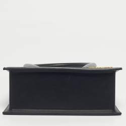 Pre Owned Jacquemus Black Leather Grand Le Chiquito Top Handle Bag