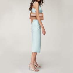 مملوكة مسبقًا Jacquemus Brown Leather Le Bambino Long Shoulder Bag