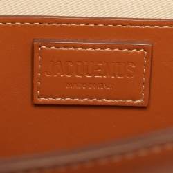مملوكة مسبقًا Jacquemus Brown Leather Le Bambino Long Shoulder Bag