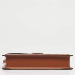 مملوكة مسبقًا Jacquemus Brown Leather Le Bambino Long Shoulder Bag