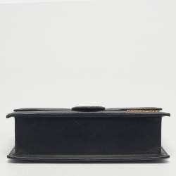 Pre Owned Jacquemus Black Leather Le Grand Bambino Top Handle Bag