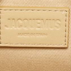 Pre Owned Jacquemus Pink Leather Le Carinu Shoulder Bag