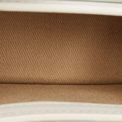 Pre Owned Jacquemus White Leather Mini Le Chiquito Top Handle Bag