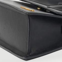 Pre Owned Jacquemus Black Leather Grand Le Chiquito Top Handle Bag