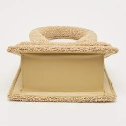 Pre Owned Jacquemus Beige Le Papier Le Chiquito Moyen Top Handle Bag