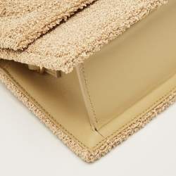 Pre Owned Jacquemus Beige Le Papier Le Chiquito Moyen Top Handle Bag